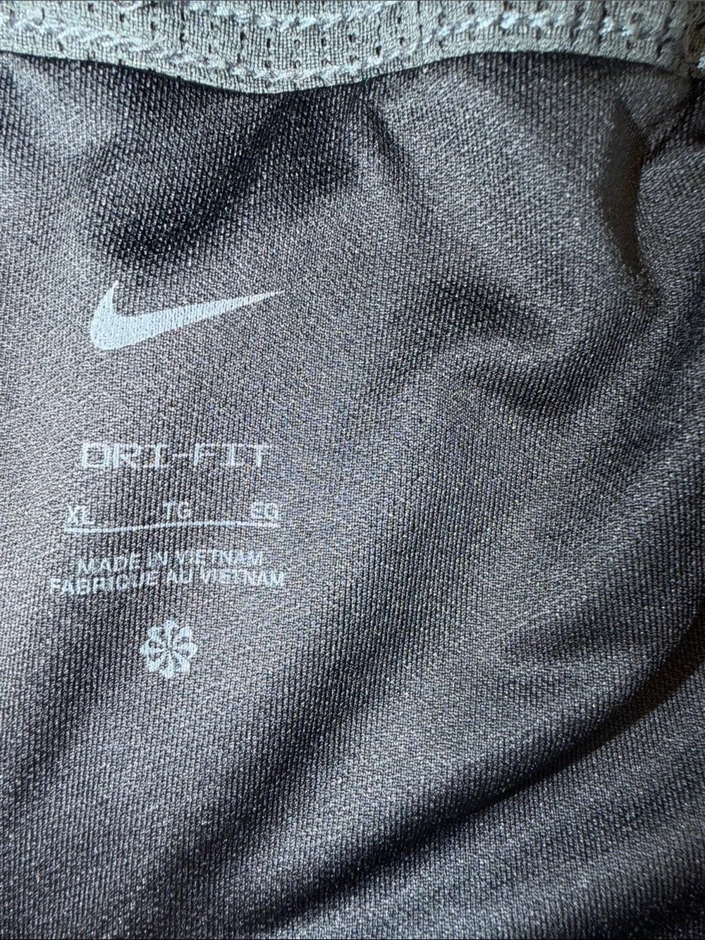 Nike Black‎ with White Star Print Athletic Shorts